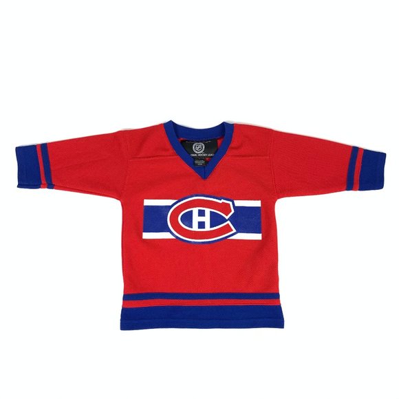 NHL Montreal Canadiens Kids Hockey Jersey 3T